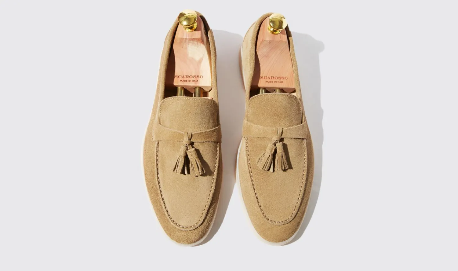 Online Scarosso Leandro Beige Scamosciato Beige - Suede