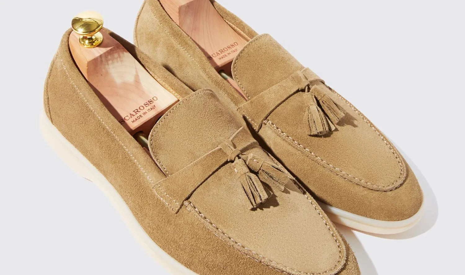 Online Scarosso Leandro Beige Scamosciato Beige - Suede