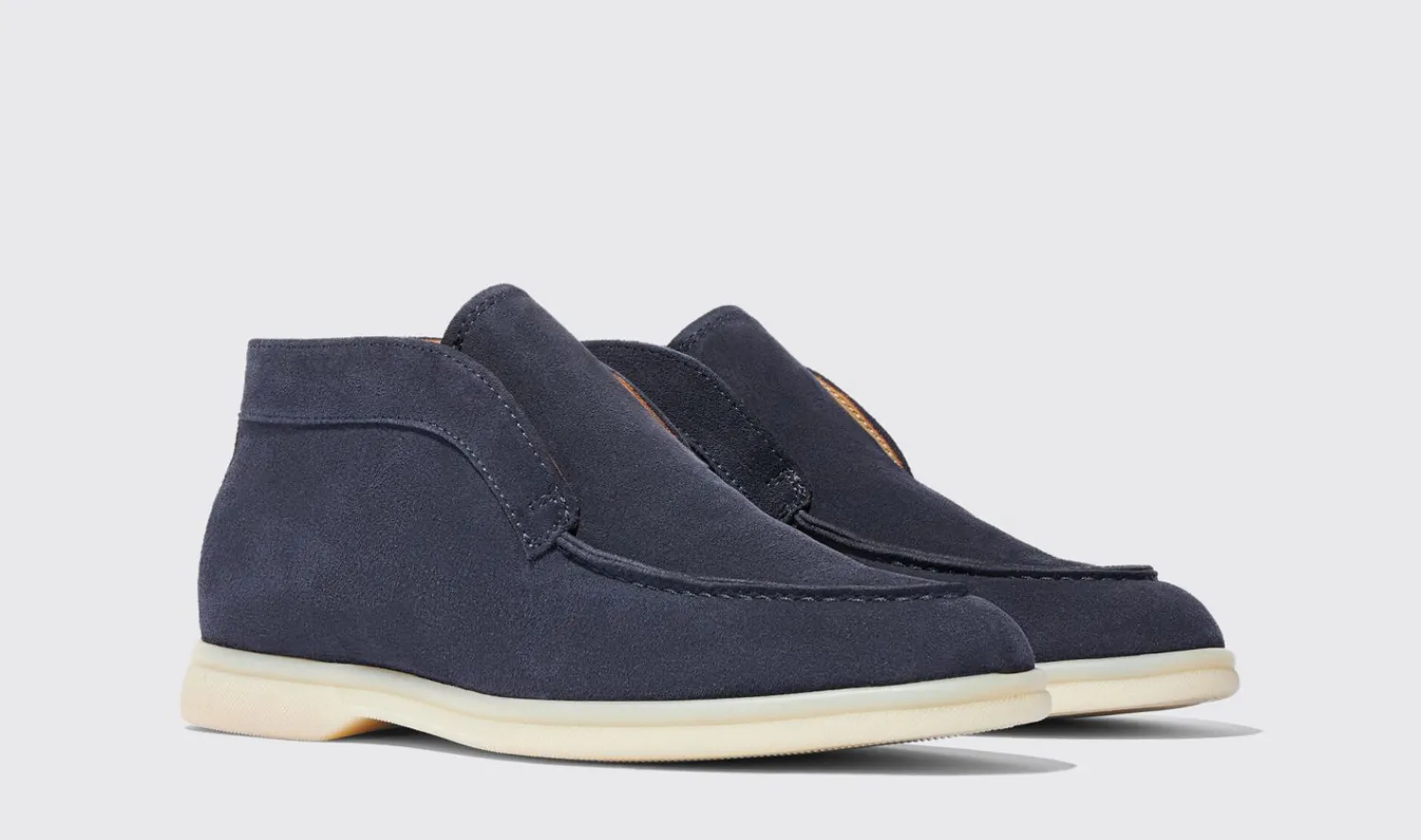 Online Scarosso Leonarda Blue Suede Blue - Suede