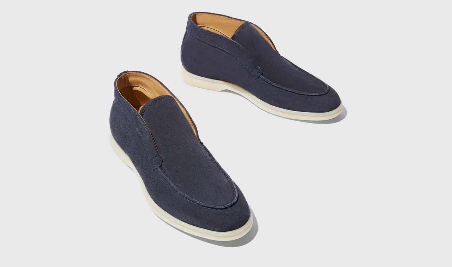 Online Scarosso Leonarda Blue Suede Blue - Suede