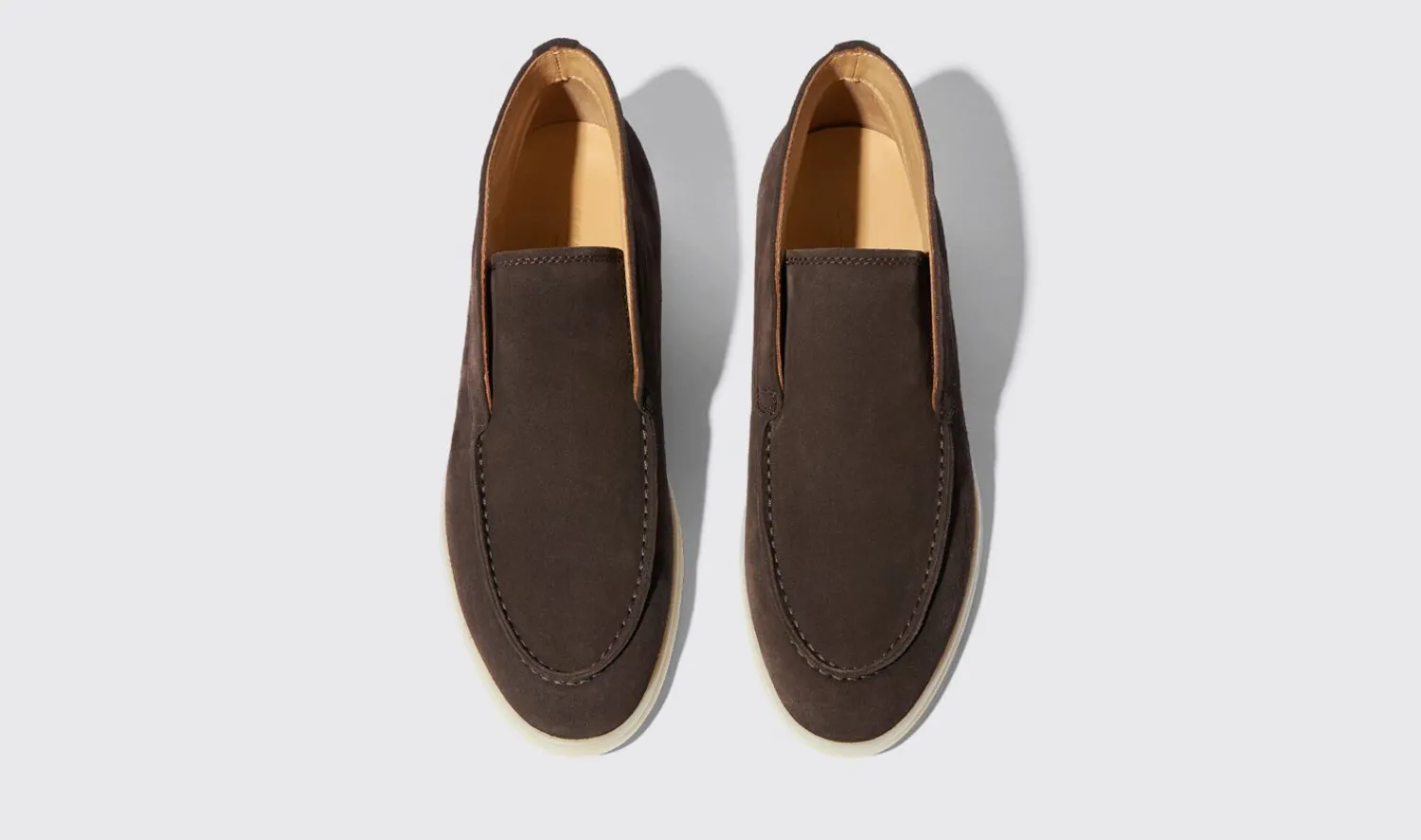 Shop Scarosso Leonarda Brown Suede Brown - Suede