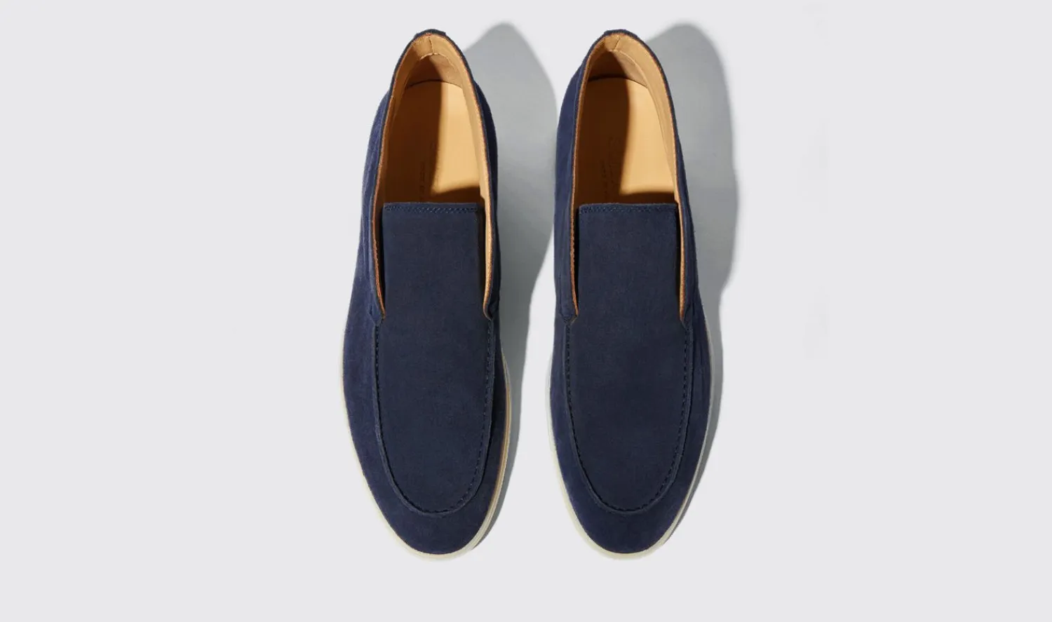 Flash Sale Scarosso Leonardo Blue Suede Blue - Suede