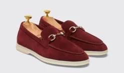 Outlet Scarosso Lilia Burgundy Suede Burgundy - Suede
