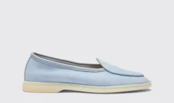 New Scarosso Livia Light Blue Suede Light Blue - Suede