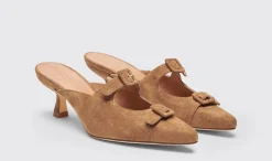 Fashion Scarosso Liz Tan Suede Tan - Suede
