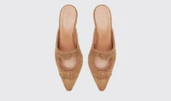 Fashion Scarosso Liz Tan Suede Tan - Suede