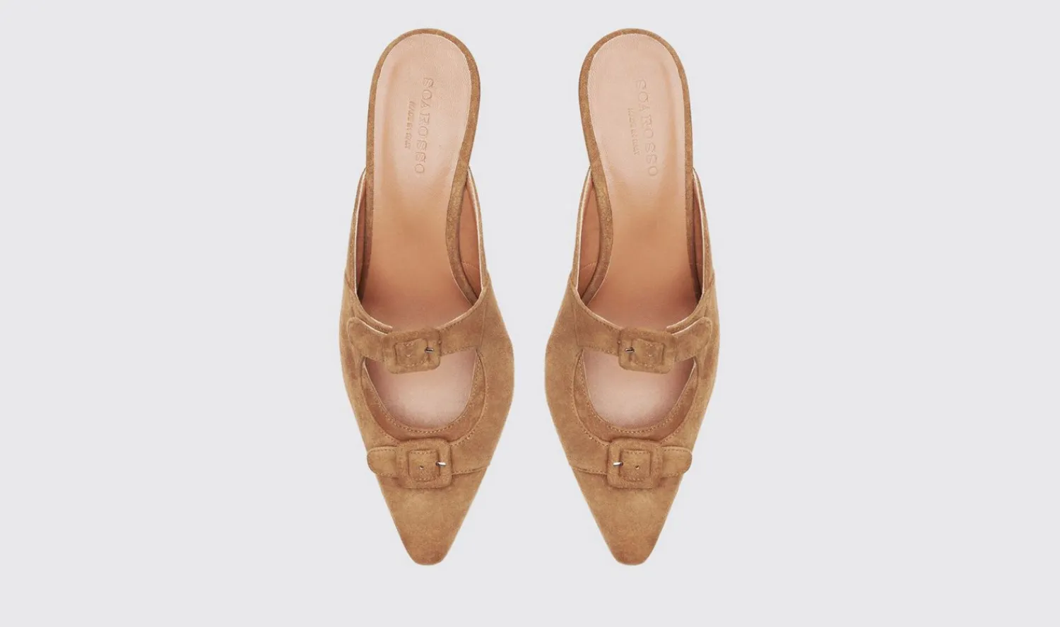 Fashion Scarosso Liz Tan Suede Tan - Suede