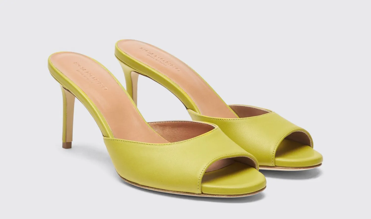 Best Scarosso Lohan Lime Lime - Calf