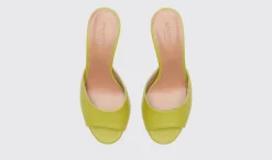 Best Scarosso Lohan Lime Lime - Calf