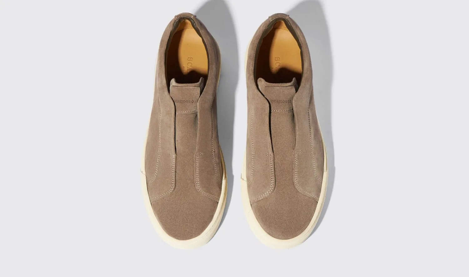 Sale Scarosso Luca Taupe Suede Taupe - Suede