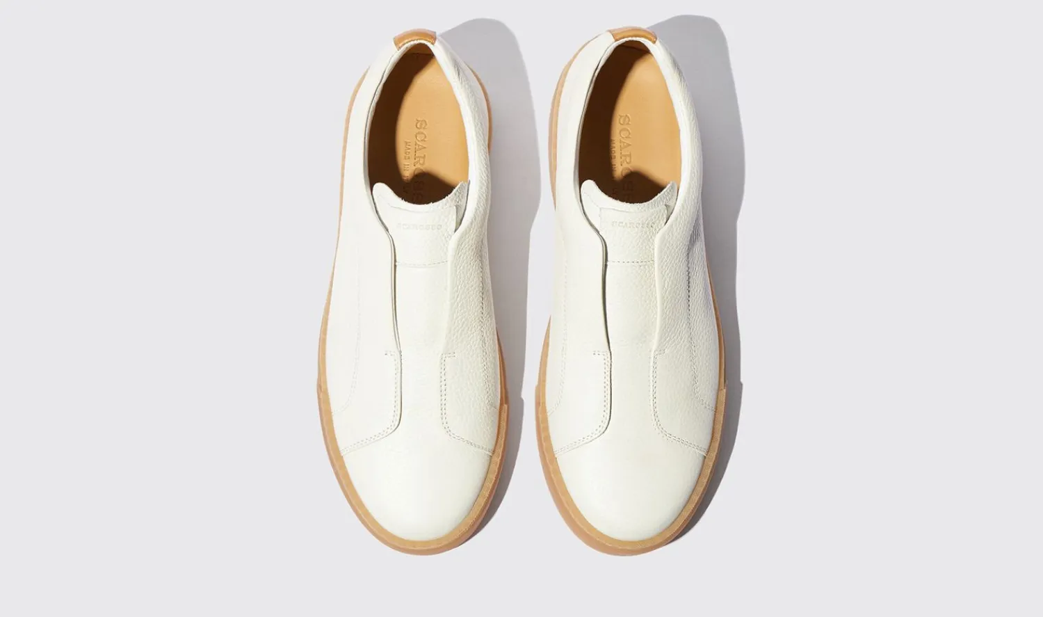 Hot Scarosso Luca White Grain White - Calf