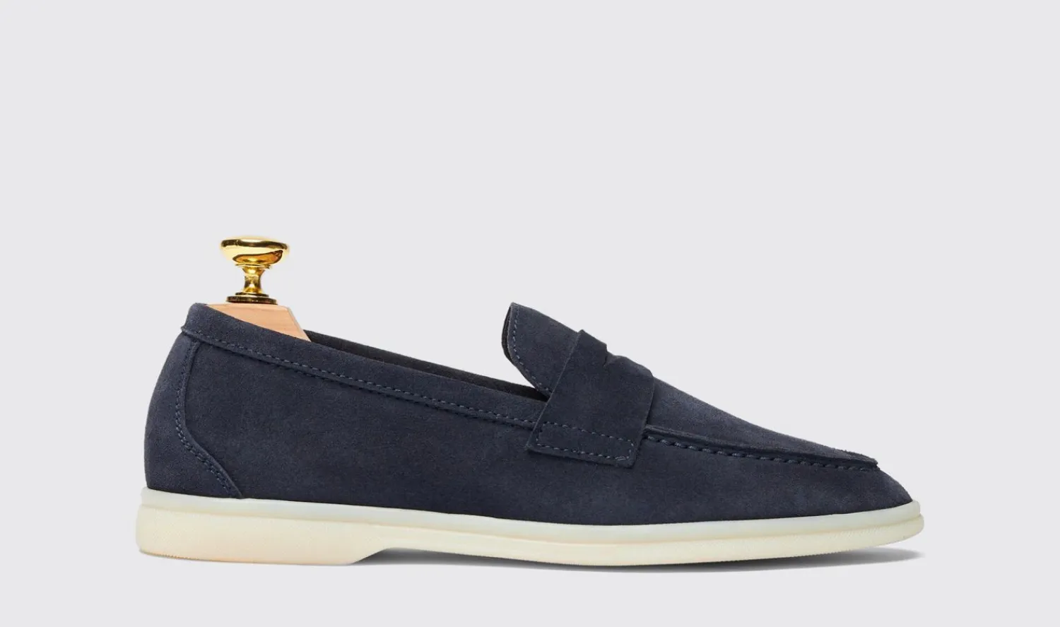 Cheap Scarosso Luciana Blue Suede Blue - Suede