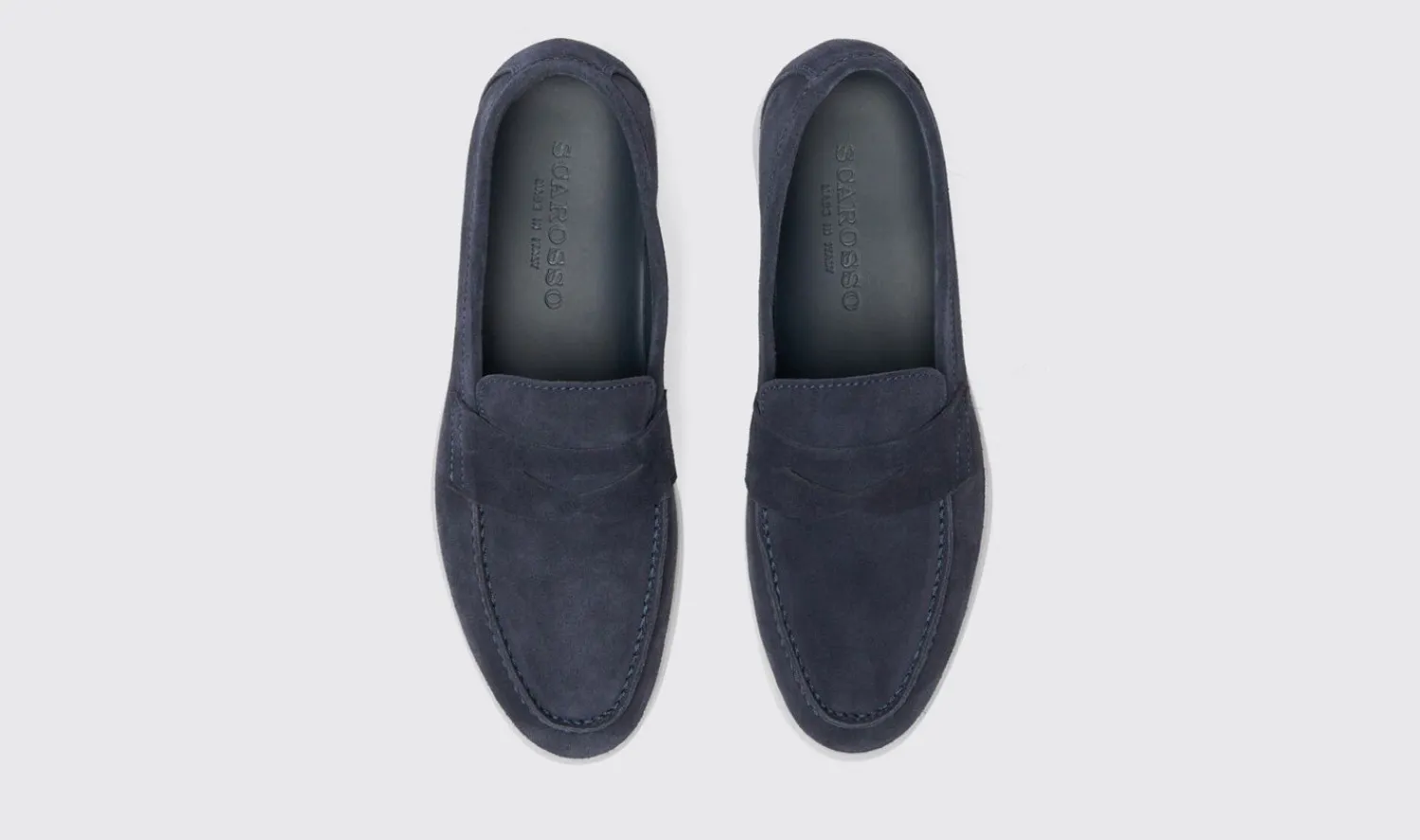 Cheap Scarosso Luciana Blue Suede Blue - Suede