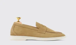 Clearance Scarosso Luciano Beige Suede Beige - Suede