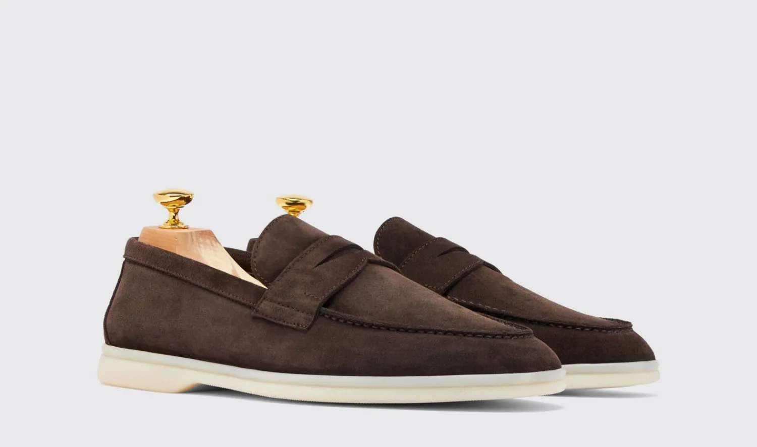 Clearance Scarosso Luciano Brown Suede Brown - Suede