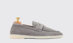 Online Scarosso Luciano Grey Suede Grey - Suede