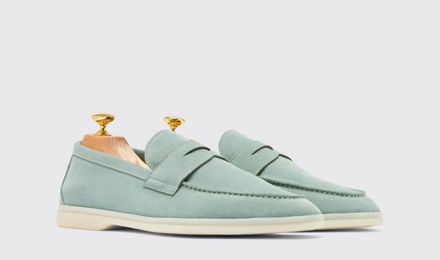 Cheap Scarosso Luciano Sage Suede Sage - Suede