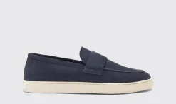 Cheap Scarosso Lucio Blue Suede Blue - Suede