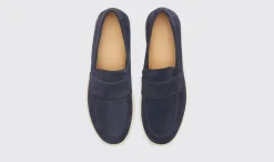 Cheap Scarosso Lucio Blue Suede Blue - Suede