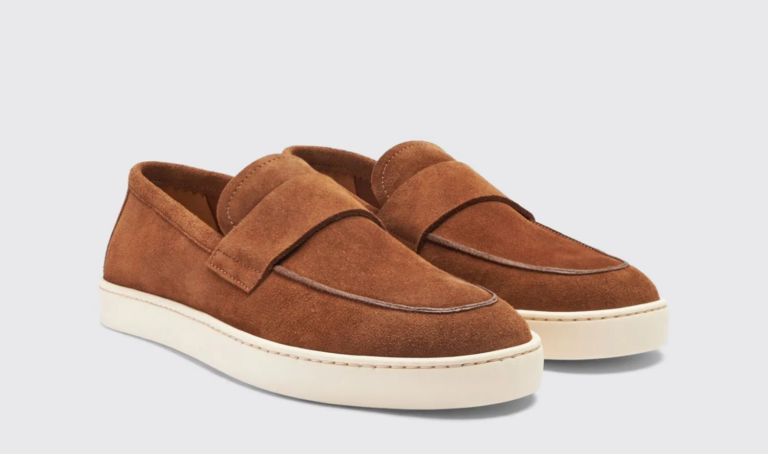 Flash Sale Scarosso Lucio Tan Suede Tan - Suede