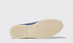 New Scarosso Ludovica Acciaio Scamosciata Steel Blue - Suede
