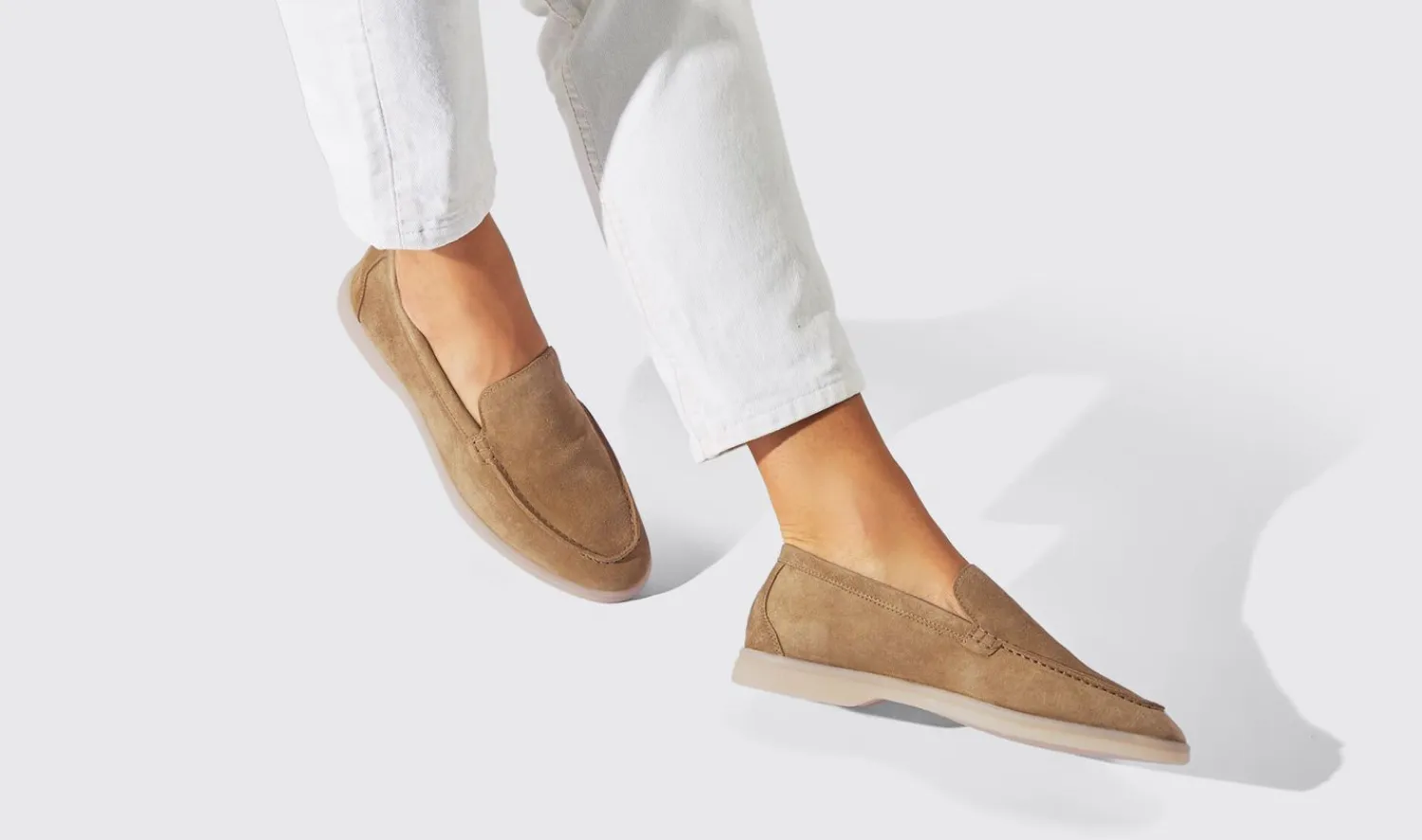 Online Scarosso Ludovica Beige Scamosciata Beige - Suede