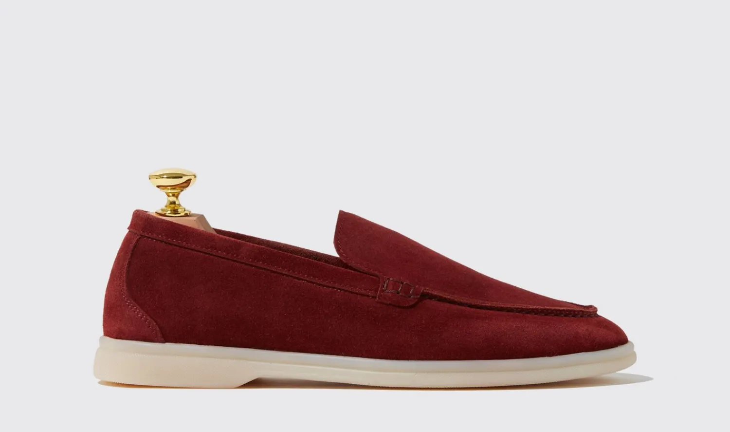 Shop Scarosso Ludovica Bordeaux Scamosciata Burgundy - Suede