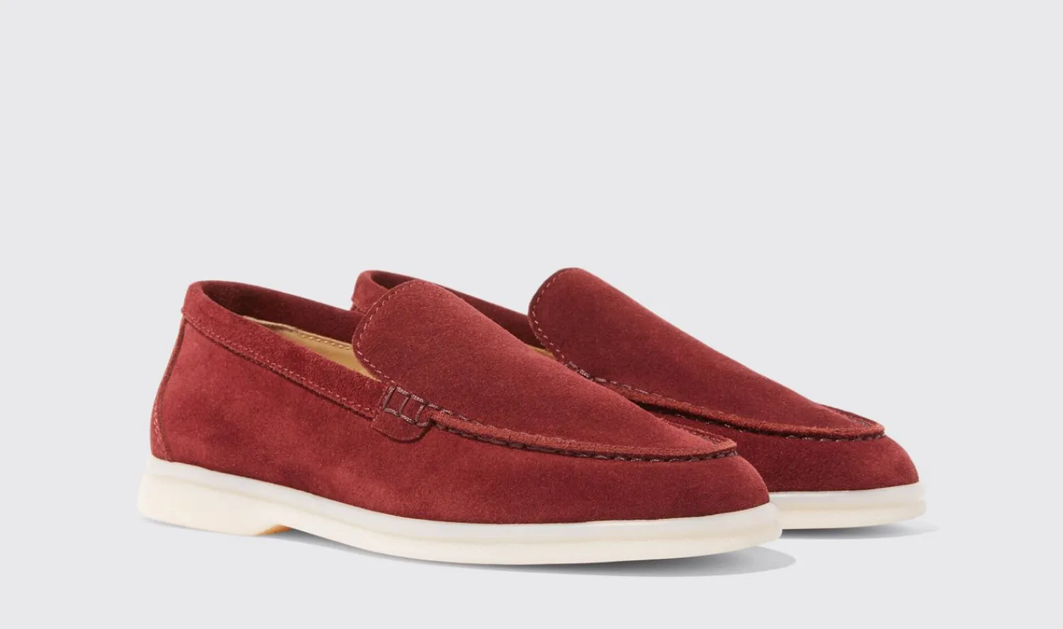 Best Scarosso Ludovica Girl Burgundy Suede Burgundy - Suede