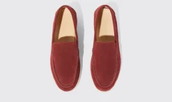 Best Scarosso Ludovica Girl Burgundy Suede Burgundy - Suede