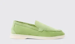 Best Scarosso Ludovica Girl Light Green Suede Light Green - Suede