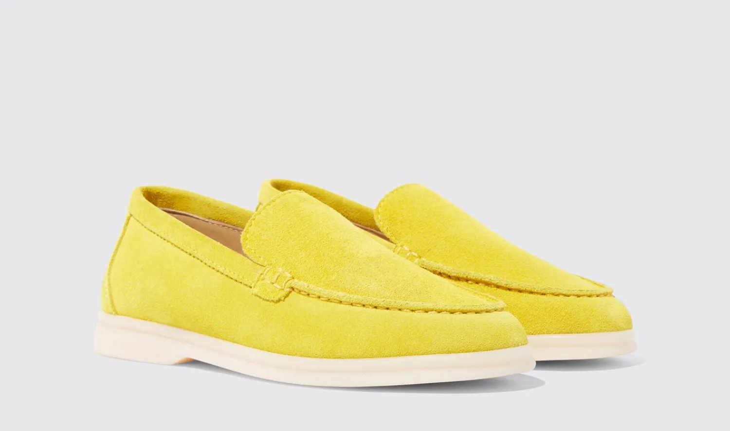 Outlet Scarosso Ludovica Girl Yellow Suede Yellow - Suede