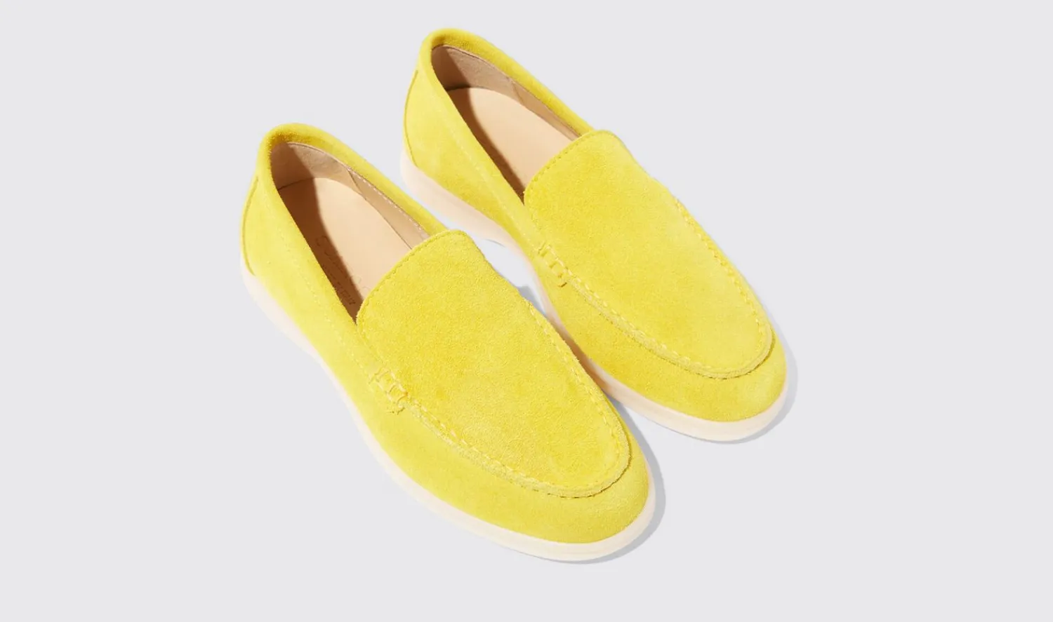 Outlet Scarosso Ludovica Girl Yellow Suede Yellow - Suede