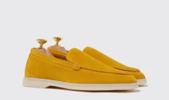New Scarosso Ludovica Ocra Scamosciata Yellow - Suede