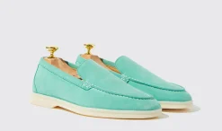 Fashion Scarosso Ludovica Turchese Scamosciata Turquoise - Suede