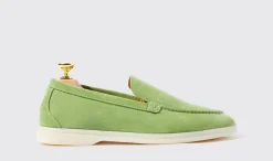 Clearance Scarosso Ludovica Verde Chiaro Scamosciata Light Green - Suede