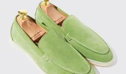 Clearance Scarosso Ludovica Verde Chiaro Scamosciata Light Green - Suede