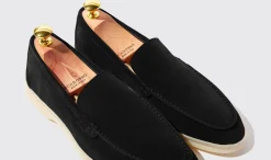 Online Scarosso Ludovico Black Suede Edit Black - Suede Edit