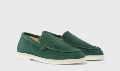 Online Scarosso Ludovico Boy Green Suede Green - Suede