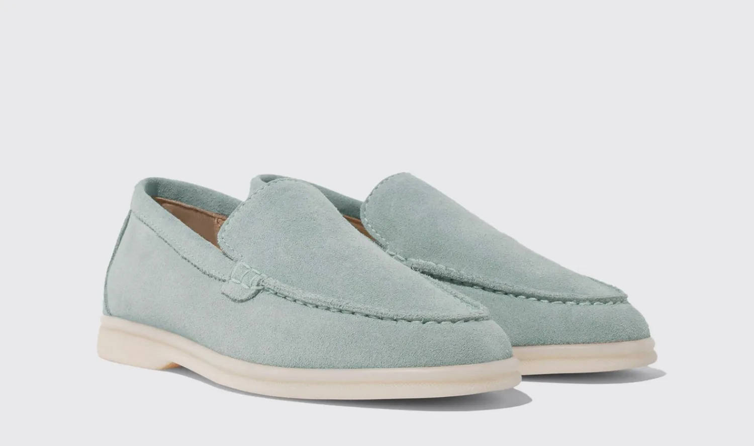 Shop Scarosso Ludovico Boy Sage Suede Sage - Suede