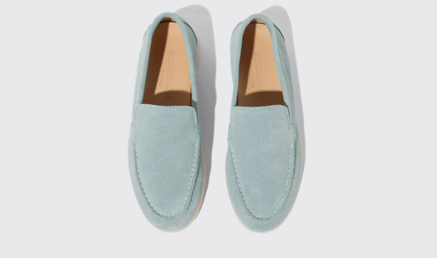 Shop Scarosso Ludovico Boy Sage Suede Sage - Suede