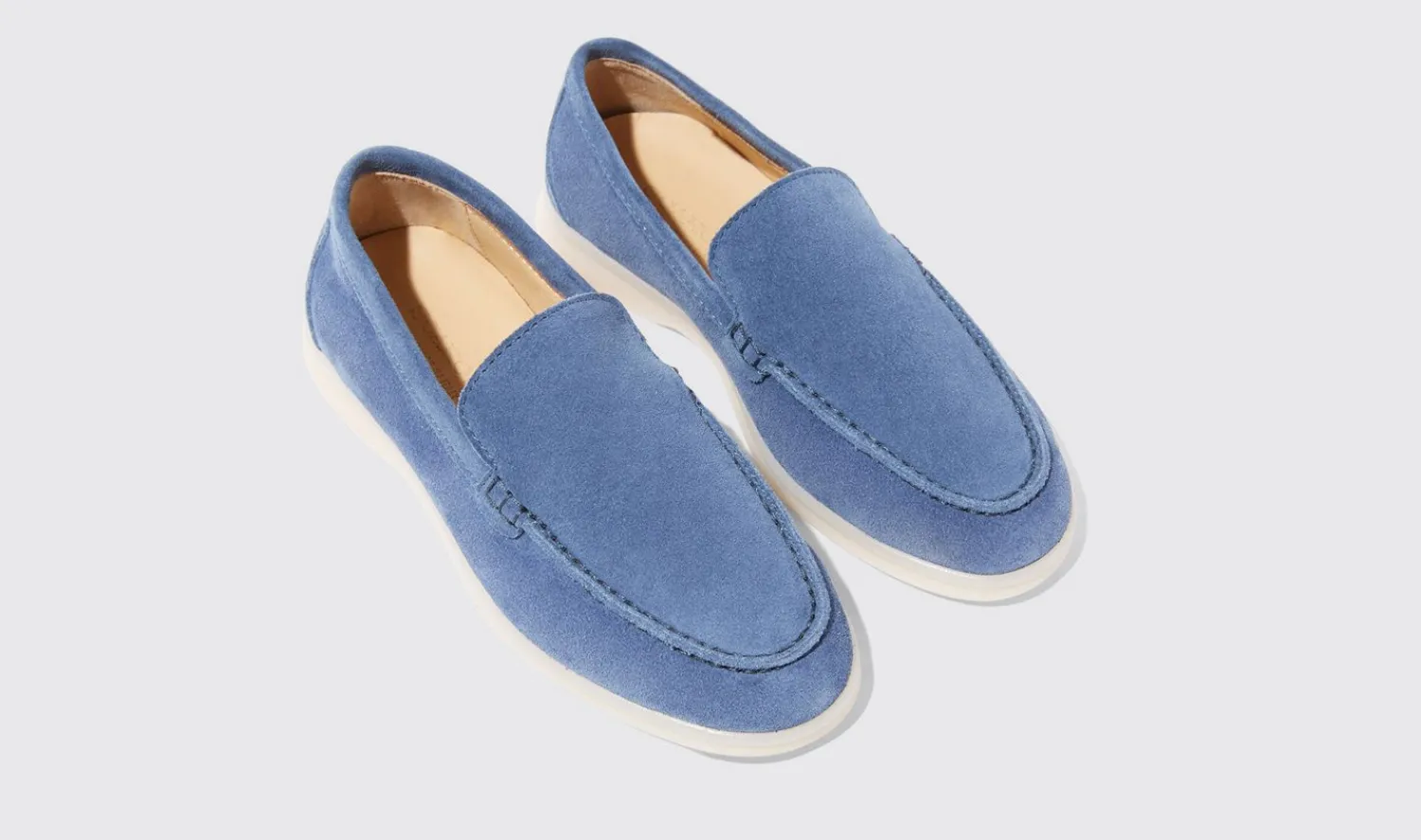 Cheap Scarosso Ludovico Boy Steel Suede Steel Blue - Suede