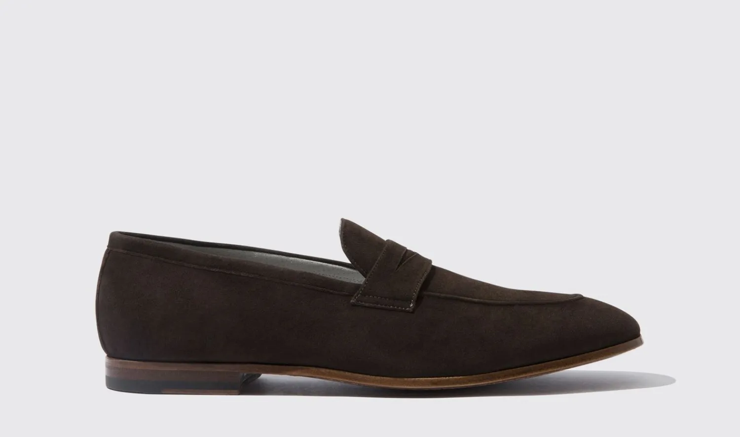 Discount Scarosso Marzio Moro Scamosciato Dark Brown Suede