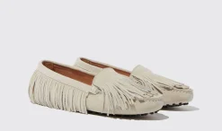 Cheap Scarosso Maya Cream Suede Cream - Suede