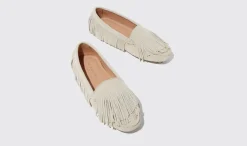 Cheap Scarosso Maya Cream Suede Cream - Suede