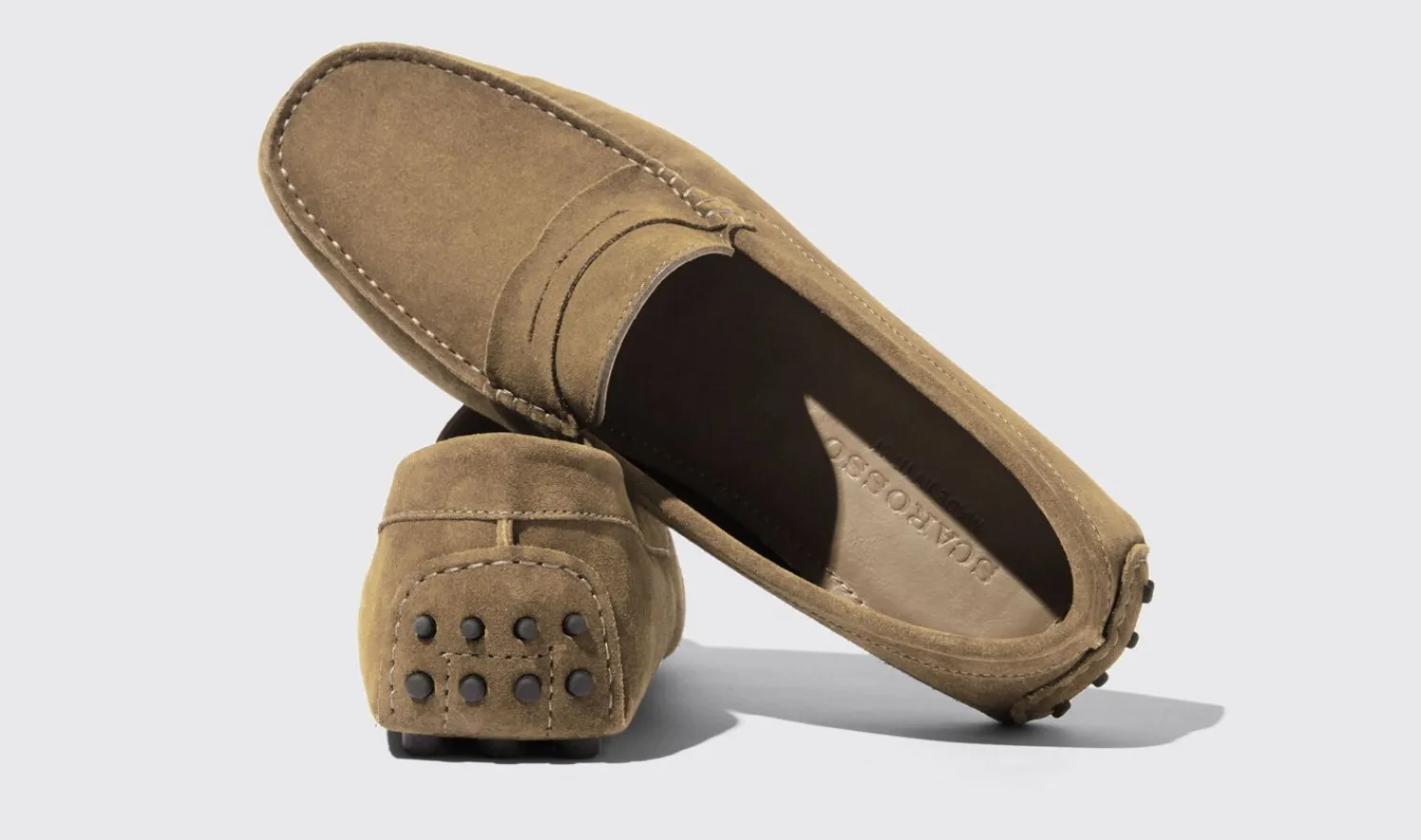Flash Sale Scarosso Michael Beige Suede Beige - Suede