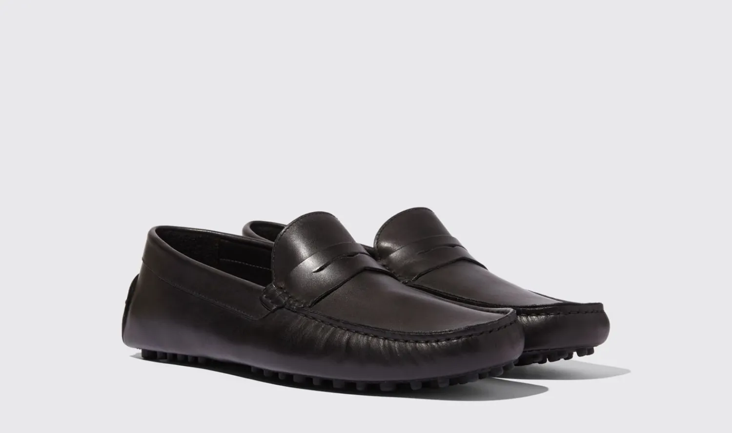 Best Sale Scarosso Michael Black Black - Calf
