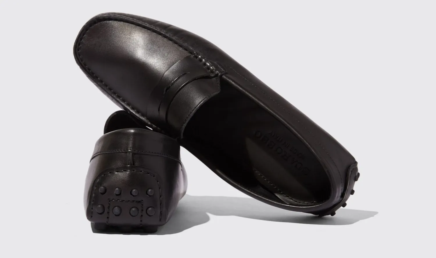 Best Sale Scarosso Michael Black Black - Calf