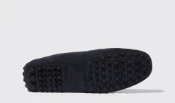 Cheap Scarosso Michael Blue Suede Blue - Suede