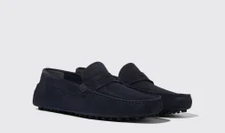 Cheap Scarosso Michael Blue Suede Blue - Suede