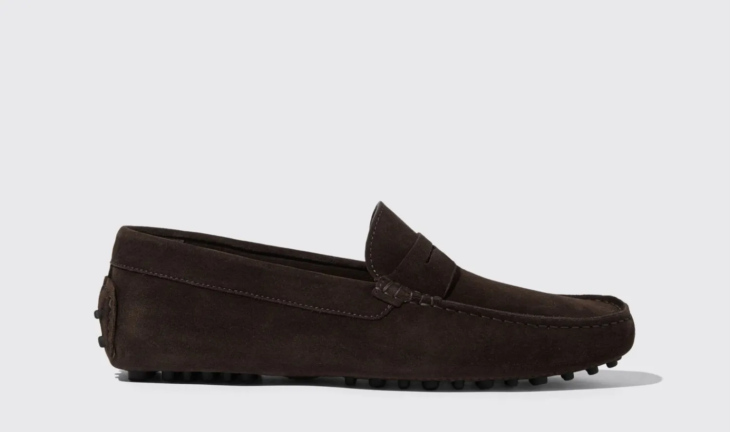Discount Scarosso Michael Brown Suede Dark Brown - Suede